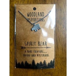 Silver Bear Necklace